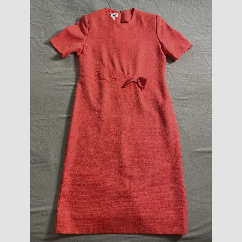 Vtg. 1960s Henry Lee Short Sleeve Dress